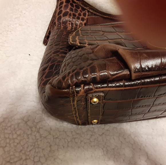 Dooney and Bourke Hobo Croc Print Purse - Picture 8 of 16